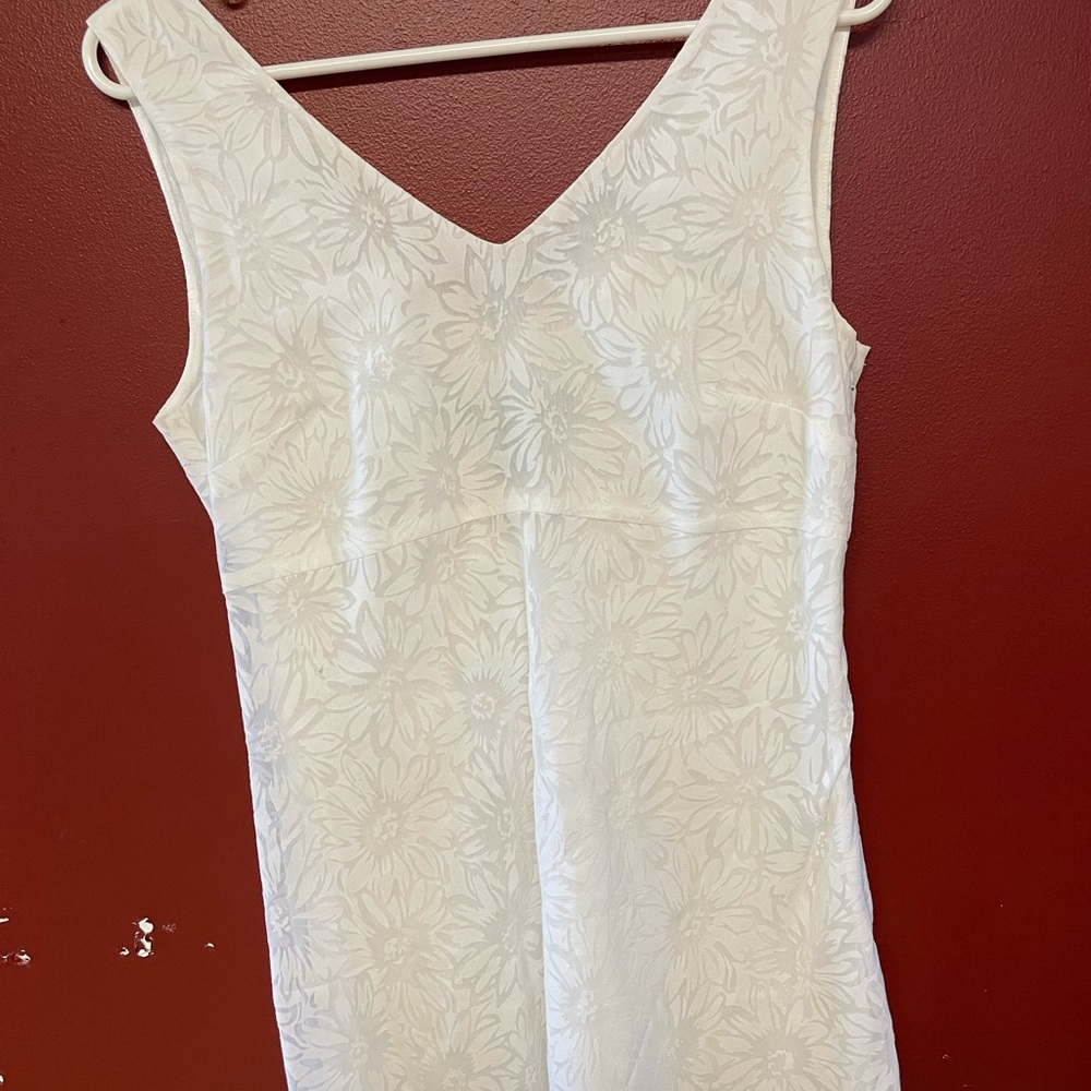 Elegant white dress
